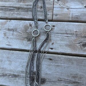 Vintage Silver Chain Necklace